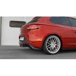 Диффузор заднего бампера на Seat Leon III Cupra